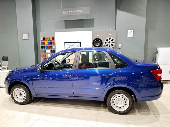 2025 Lada (ВАЗ) Granta I Рестайлинг, синий - вид 1