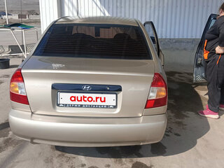 2006 Hyundai Accent ТагАЗ II, бежевый, 320000 рублей, вид 3