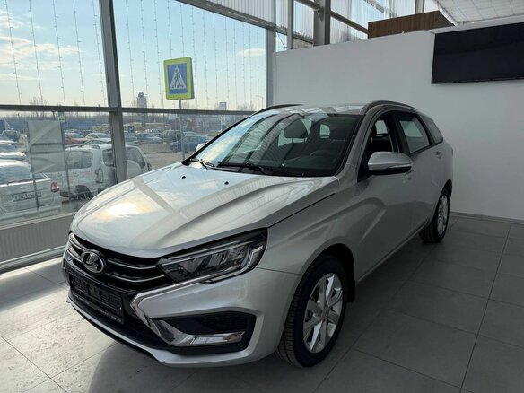 2026 Lada (ВАЗ) Vesta SW I Рестайлинг (NG), серебристый - вид 1