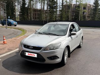 2009 Ford Focus II Рестайлинг, серебристый, 240000 рублей, вид 1