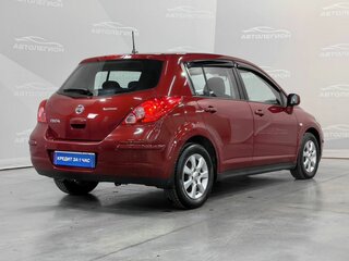 2008 Nissan Tiida I, красный, 580000 рублей, вид 5