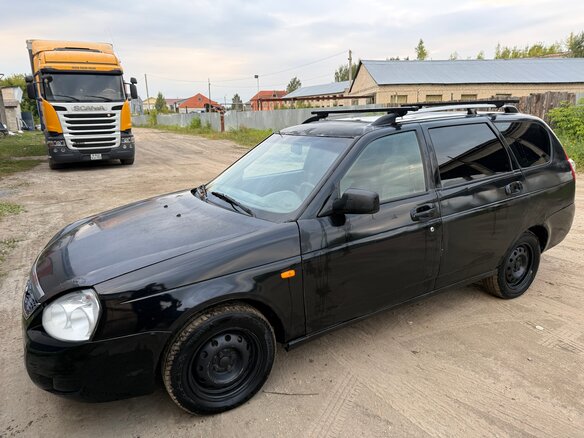 2009 Lada (ВАЗ) Priora I, чёрный