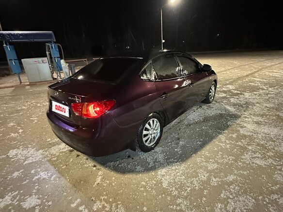2009 Hyundai Elantra IV (HD), пурпурный - вид 4