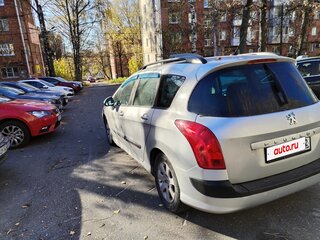 2008 Peugeot 308 I, серебристый, 209000 рублей, вид 5
