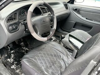 2008 Chevrolet Lanos I, чёрный, 180000 рублей, вид 3