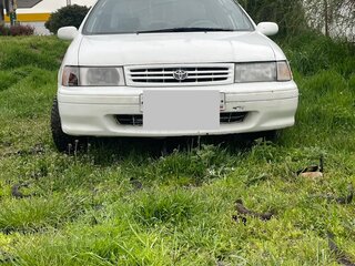1991 Toyota Tercel IV (L40), белый, 80000 рублей, вид 1
