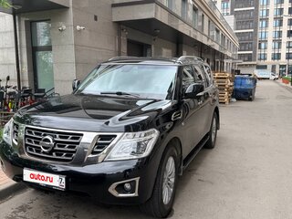 2014 Nissan Patrol VI (Y62) Рестайлинг, чёрный, 2490000 рублей, вид 1
