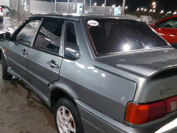 2008 Lada (ВАЗ) 2115, серый, 170000 рублей - вид 3