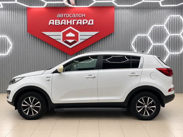 2014 Kia Sportage III Рестайлинг, белый, 1523000 рублей - вид 5
