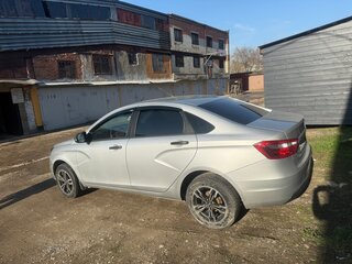 2018 Lada (ВАЗ) Vesta I, серебристый, 850000 рублей, вид 3
