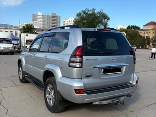 2008 Toyota Land Cruiser Prado 5-speed 120 Series Рестайлинг, серебристый, 3500000 рублей, вид 4