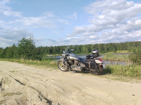 2009 Honda VTX 1300, серый, 650000 рублей, вид 4