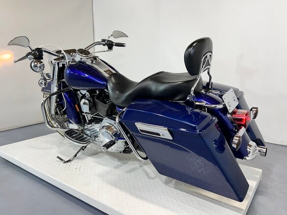 2007 Harley-Davidson Road King, синий, 510000 рублей - вид 8