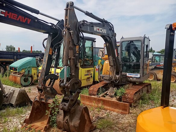 2023 Weichai Heavy WE60E2-H, жёлтый, 2320500 рублей