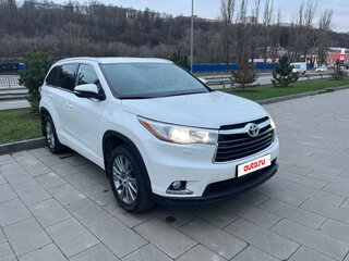 2014 Toyota Highlander III (XU50), белый, 3500000 рублей, вид 1