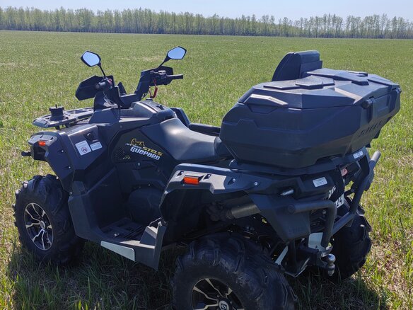 2022 Stels ATV-800 Guepard Trophy, чёрный, 750000 рублей - вид 4