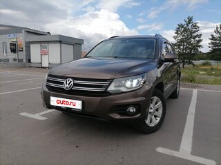 2013 Volkswagen Tiguan I Рестайлинг, коричневый, 1250000 рублей, вид 3