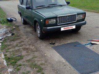 1999 Lada (ВАЗ) 2107, зелёный, 130000 рублей, вид 1