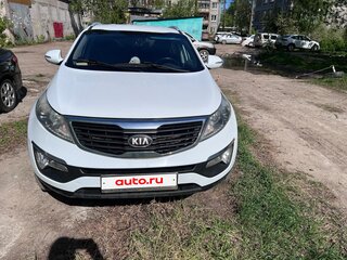 2013 Kia Sportage III, белый, 1235000 рублей, вид 1