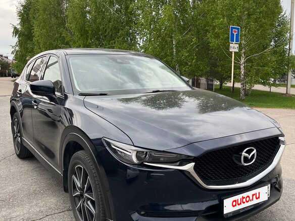 2017 Mazda CX-5 II, синий, 2700000 рублей - вид 4
