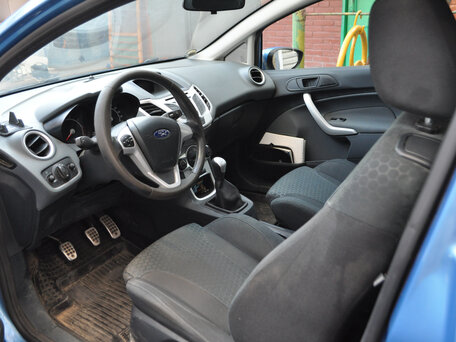 2008 Ford Fiesta Mk6, синий, 510000 рублей, вид 4