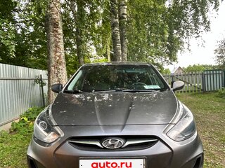 2011 Hyundai Solaris I, серый, 500000 рублей, вид 1