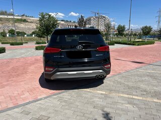 2019 Hyundai Santa Fe IV, чёрный, 3050000 рублей, вид 5