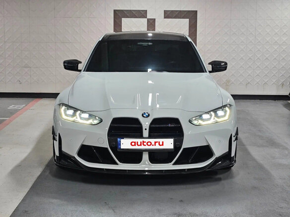 2023 BMW M3 Competition Package VI (G80), белый, 11067008 рублей - вид 1