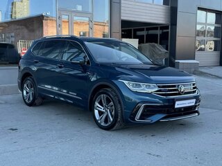 2021 Volkswagen Tiguan L II Рестайлинг (China Market), синий, 3980000 рублей, вид 3