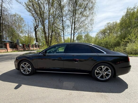 2011 Audi A8 Long III (D4), чёрный, 1220000 рублей - вид 6