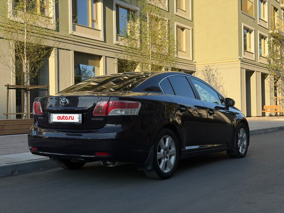 2009 Toyota Avensis III, фиолетовый, 1250000 рублей - вид 7