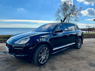 2008 Porsche Cayenne Turbo S I Рестайлинг (957), чёрный, 1950000 рублей, вид 1
