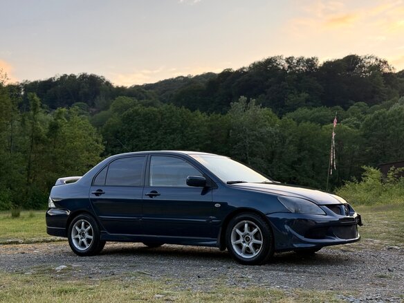 2006 Mitsubishi Lancer IX Рестайлинг, синий, 470000 рублей - вид 3