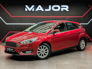 2017 Ford Focus III Рестайлинг, красный, 1050000 рублей, вид 1