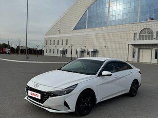 2021 Hyundai Elantra VII (CN7), белый, 2150000 рублей, вид 1