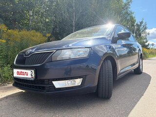 2017 Skoda Rapid I, синий, 1200000 рублей, вид 1