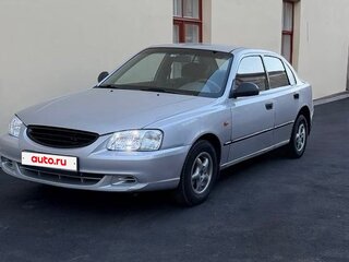 2004 Hyundai Accent ТагАЗ II, серебристый, 320000 рублей, вид 1