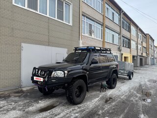 2007 Nissan Patrol V (Y61) Рестайлинг, чёрный, 3955000 рублей, вид 2