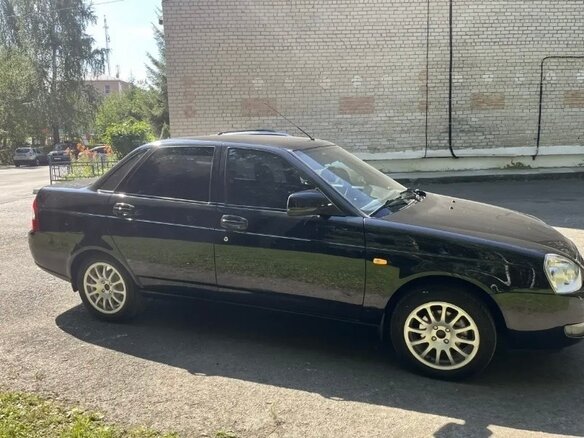 2014 Lada (ВАЗ) Priora I Рестайлинг, синий, 500000 рублей - вид 5