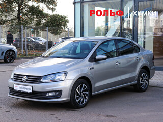 2019 Volkswagen Polo V Рестайлинг, серебристый, 1149000 рублей, вид 1