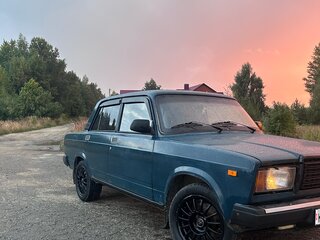 2002 Lada (ВАЗ) 2107, синий, 100000 рублей, вид 1