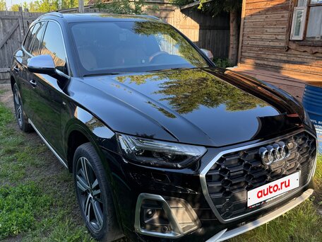 2022 Audi Q5 45 TFSI II (FY) Рестайлинг, чёрный, 4500000 рублей, вид 4