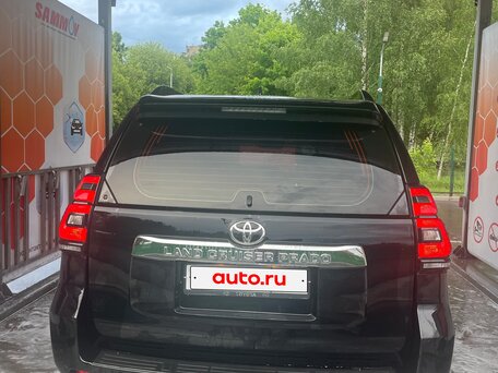 2019 Toyota Land Cruiser Prado 150 Series Рестайлинг 2, чёрный, 6500000 рублей, вид 2