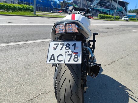 2008 Yamaha FZ1, белый, 500000 рублей, вид 3