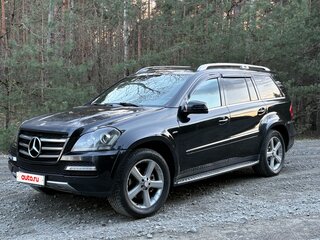 2012 Mercedes-Benz GL-Класс 350 I (X164) Рестайлинг, чёрный, 1560222 рублей, вид 4
