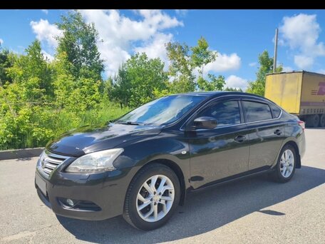 2014 Nissan Sentra VII (B17), чёрный, 835000 рублей, вид 2