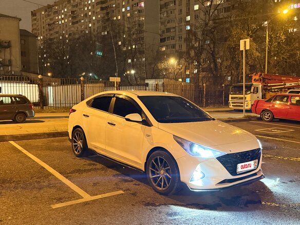 2022 Hyundai Solaris II Рестайлинг, белый - вид 7