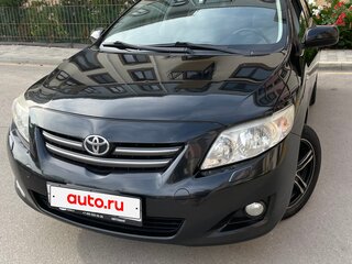 2007 Toyota Corolla AMT X (E140, E150), чёрный, 750000 рублей, вид 3