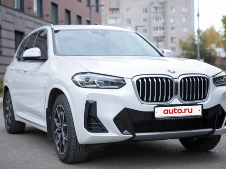 2022 BMW X3 25i xDrive III (G01) Рестайлинг, белый, 4680000 рублей, вид 3