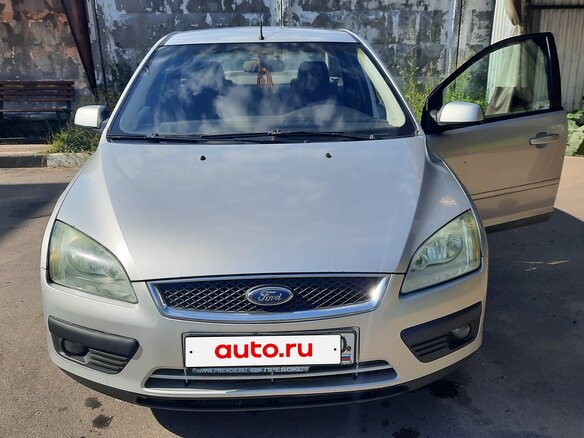 2006 Ford Focus II, серебристый - вид 1